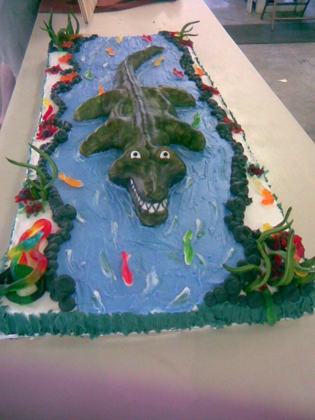 Gator Cake